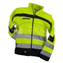 Kurtka softshell ostrzegawczy żółty