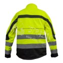 Kurtka softshell ostrzegawczy żółty