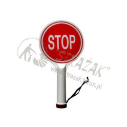 Lizak drogowy STOP odblaskowy