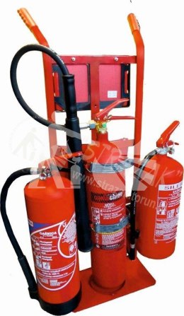 Mobilny zestaw gaśniczy z apteczką