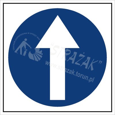 NAKAZ JAZDY PROSTO