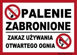 PALENIE ZABRONIONE