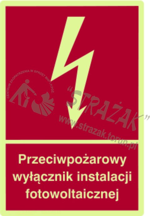 PRZECIWPOŻAROWY WYŁĄCZNIK INSTALACJI FOTOWOLTAICZNEJ