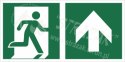 Piktogram na lampę ewakuacyjną