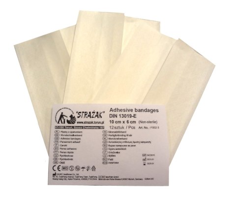 Plaster z opatrunkiem 10x6cm (12szt.) Plaster z opatrunkiem 10x6cm (12szt.)