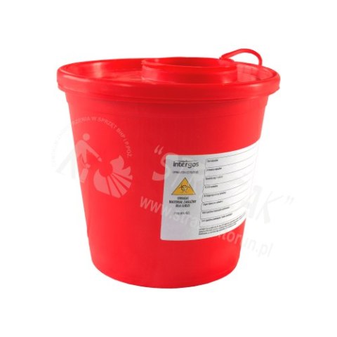 Pojemnik na odpady medyczne 10l Pojemnik na odpady medyczne 10l