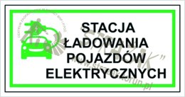 STACJA ŁADOWANIA POJAZDÓW ELEKTRYCZNYCH