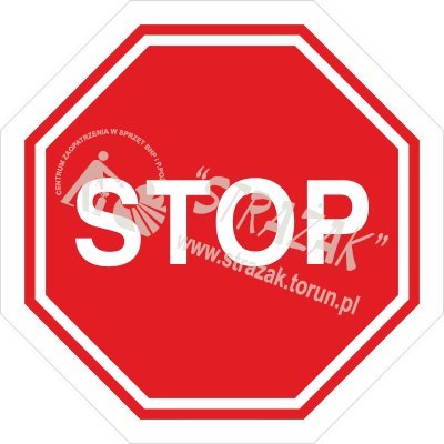 STOP 55X55 folia podłogowa antypoślizgowa