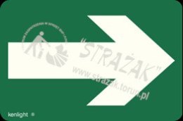 WSKAŹNIK KIERUNKOWY 10x15 fotoluminescencyjny
