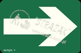 WSKAŹNIK KIERUNKOWY 10x15 fotoluminescencyjny