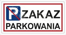 ZAKAZ PARKOWANIA