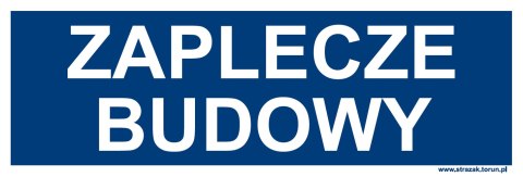 ZAPLECZE BUDOWY