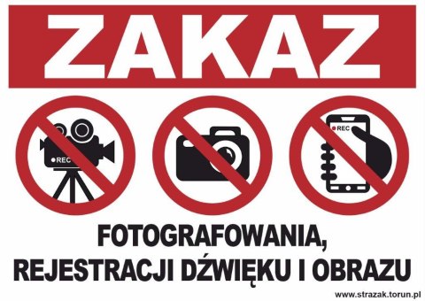 Zakaz fotografowania