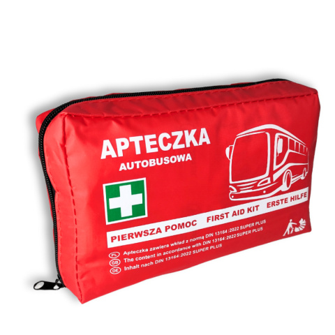Apteczka pierwszej pomocy autobusowa AA DIN13164 SUPER PLUS Apteczka pierwszej pomocy autobusowa AA DIN13164 SUPER PLUS