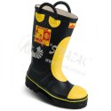 Buty strażackie gumowe z wkładką niepalną