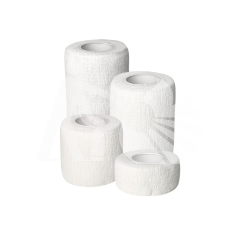 Opaska bandaż kohezyjny coban samoprzylepny 10cm x 4,5m - biały Opaska bandaż kohezyjny coban samoprzylepny 10cm x 4,5m - biały