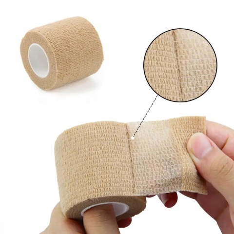 Opaska bandaż kohezyjny coban samoprzylepny 7,5cm x 4,5m - biały Opaska bandaż kohezyjny coban samoprzylepny 7,5cm x 4,5m - biały