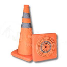 Pachołek drogowy składany odblaskowy ostrzegawczy 50cm