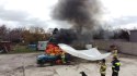 Płachta izolacyjna, koc gaśniczy 6x8m - w pokrowcu