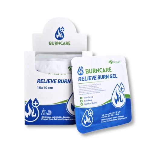 Sterylny opatrunek hydrożelowy Burn Gel 10x10cm Sterylny opatrunek hydrożelowy Burn Gel 10x10cm