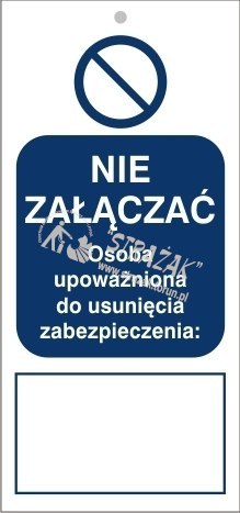 TABLICZKA nie załączać