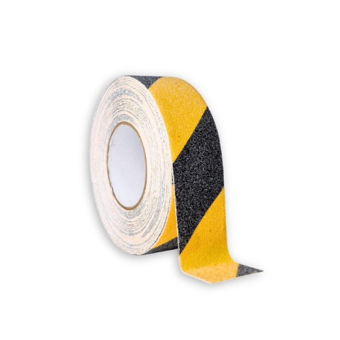 Taśma antypoślizgowa żółto-czarna 5cm x 18m Taśma antypoślizgowa żółto-czarna 5cm x 18m