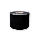 Taśma kinezjologiczna KINESIO TAPE 5cm x 5m - czarna
