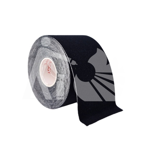 Taśma kinezjologiczna KINESIO TAPE 5cm x 5m - czarna Taśma kinezjologiczna KINESIO TAPE 5cm x 5m - czarna