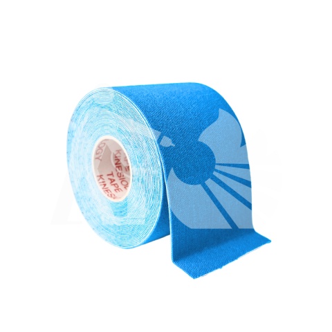 Taśma kinezjologiczna KINESIO TAPE 5cm x 5m - niebieska Taśma kinezjologiczna KINESIO TAPE 5cm x 5m - niebieska