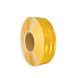 Taśma samoprzylepna odblaskowa żółta konturowa 5cm /1m