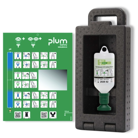 Zamykana stacja do płukania oczu PLUM iBOX1 (4902) Zamykana stacja do płukania oczu PLUM iBOX1 (4902)