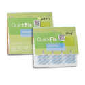 Zamykana stacja do płukania oczu Plum QuickSafe Solo Eye Wash 500ml + Quick Fix Detectable