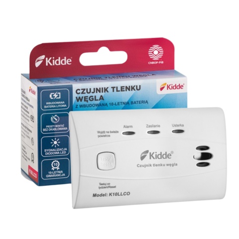 Czujnik tlenku węgla Kidde K10LLCO Czujnik tlenku węgla Kidde K10LLCO