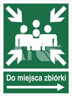 DO MIEJSCA ZBIÓRKI (W PRAWO) - płyta sztywna DO MIEJSCA ZBIÓRKI (W PRAWO) - płyta sztywna
