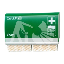 Dozownik na plastry PLUM QuickFIX + Plastry wodoodporne 5511 + Plastry wodoodporne 5511