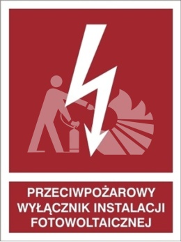 PRZECIWPOŻAROWY WYŁĄCZNIK INSTALACJI FOTOWOLTAICZNEJ