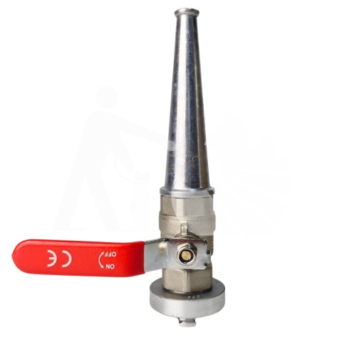 Prądownica 25 z zaworem zamykana aluminium Prądownica 25 z zaworem zamykana aluminium