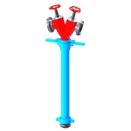 Stojak hydrantowy DN 80 2x75