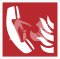TELEFON ALARMOWANIA POŻAROWEGO - folia fotoluminescencyjna