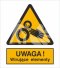 UWAGA! WIRUJĄCE ELEMENTY - folia samoprzylepna