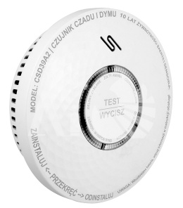 Czujnik czadu i dymu EURA CSD-39A2