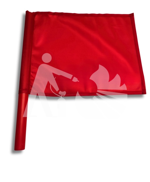 Flaga chorągiewka czerwona