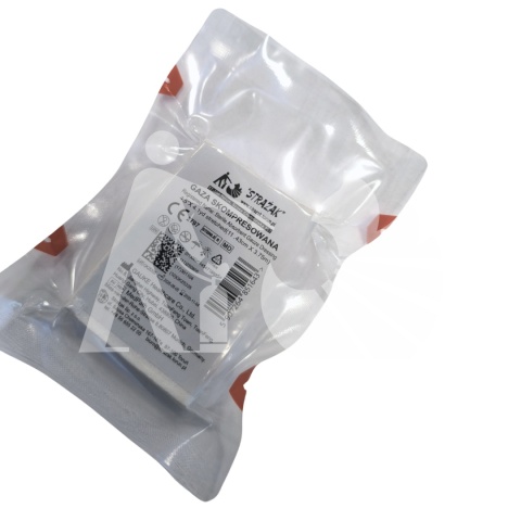 Gaza wypełniająca skompresowana Strażak-MED Gaza wypełniająca skompresowana Strażak-MED