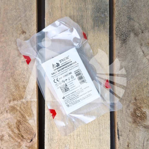 Gaza wypełniająca skompresowana Strażak-MED Gaza wypełniająca skompresowana Strażak-MED