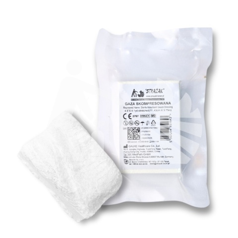 Gaza wypełniająca skompresowana Strażak-MED