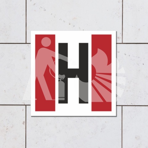 HYDRANT ZEWNĘTRZNY - płyta sztywna