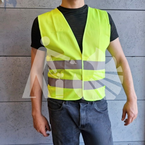 Kamizelka ostrzegawcza żółta