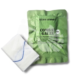 Kaolinowy opatrunek hemostatyczny 7,5cm x 370cm X-ray