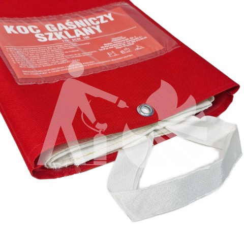 Koc gaśniczy w pokrowcu, ECST 100 (120x180cm)