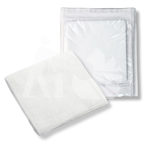 Kompres gazowy jałowy 10cm x 10cm (2szt) Kompres gazowy jałowy 10cm x 10cm (2szt)